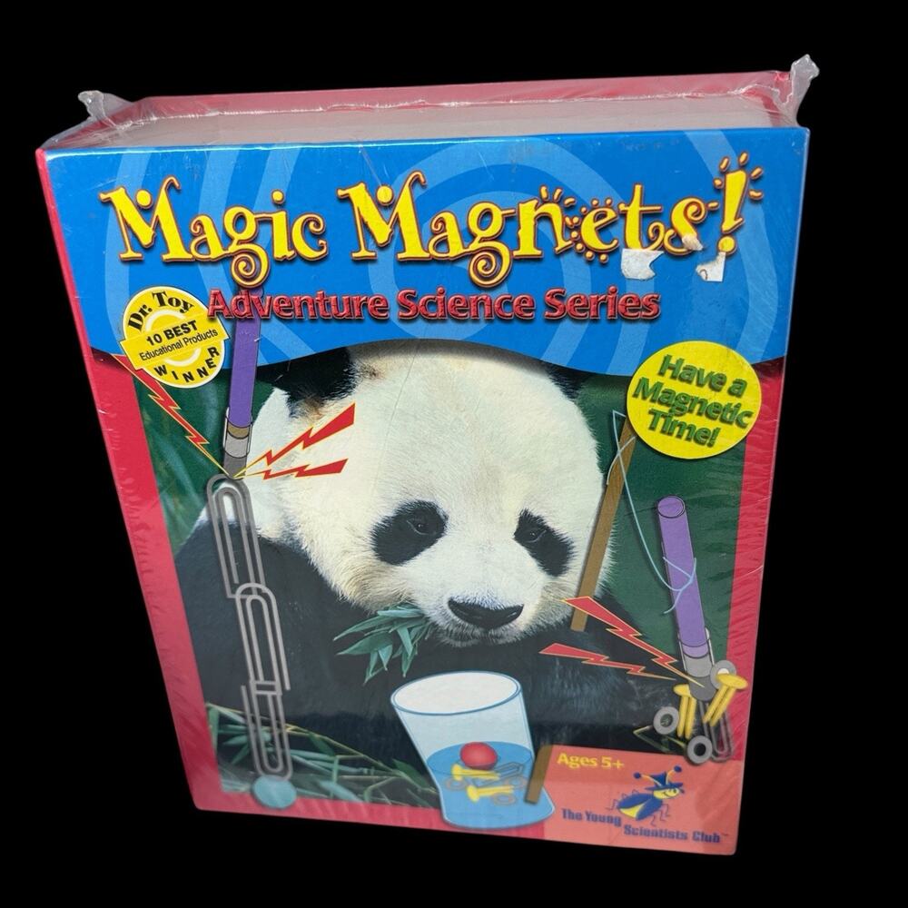 Magic Magnets Adventure Science Series Young Scientists Club Kit Sealed Ages 5+